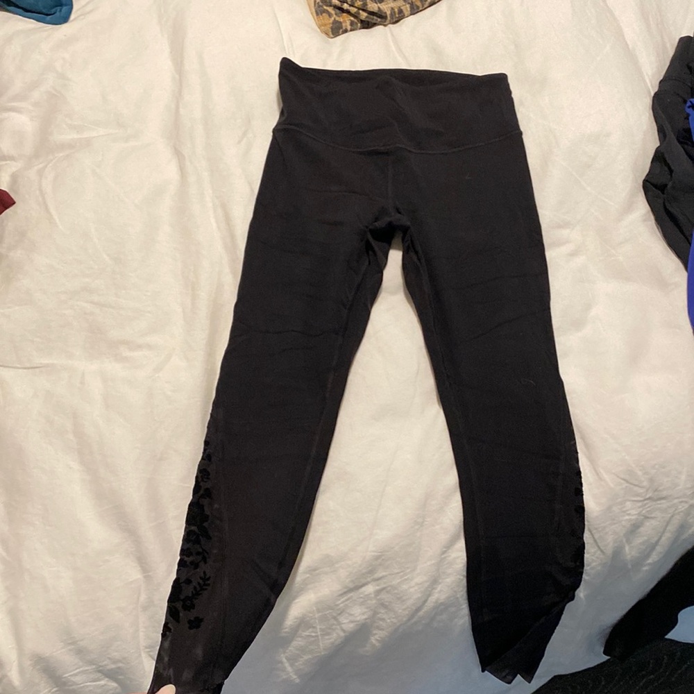 Athleta velvet rose tights